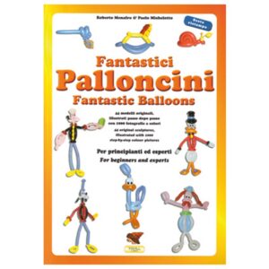 Boek modelleerballonnen: Fantastic Balloons in het Engels en Italiaans